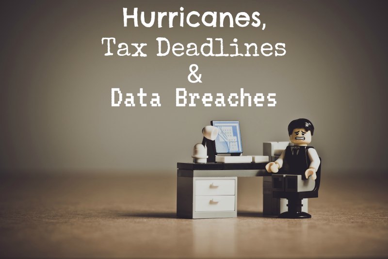 Hurricanes, Tax Deadlines in Mobile, AL and Data Breaches